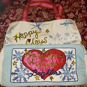 Brighton Christmas Tote NWOT